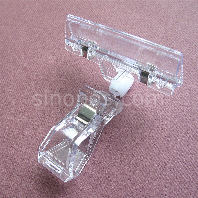 [Специальное предложение] 10 шт. экономичных зажимов для вывесок 11 см ценник рамка