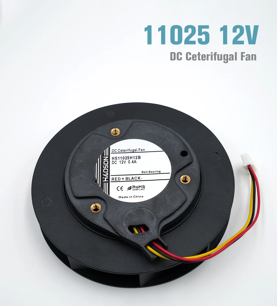 110*25 мм 11025 DC 12 V Очиститель центробежный вентилятор бесщеточный двигатель постоянного тока