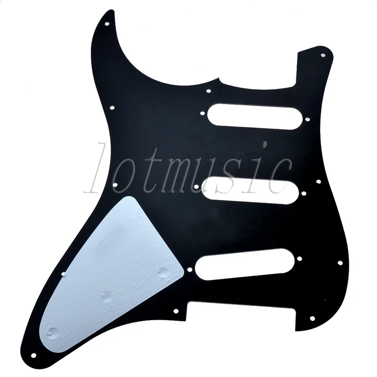 2 шт. алюминиевая электропластина для гитары SSS 11 отверстий подходит замены