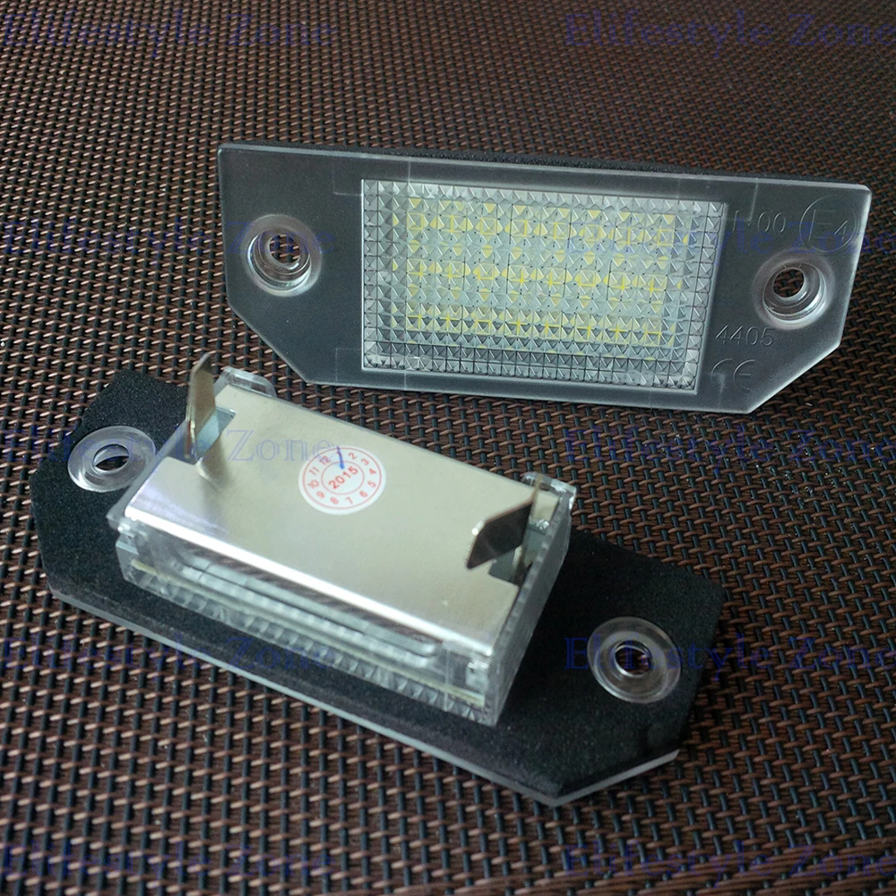 2 x светодиодный номерной знак лампы OBC Error Free 18 для Ford Focus MK2 C-Max MK1 | Автомобили и