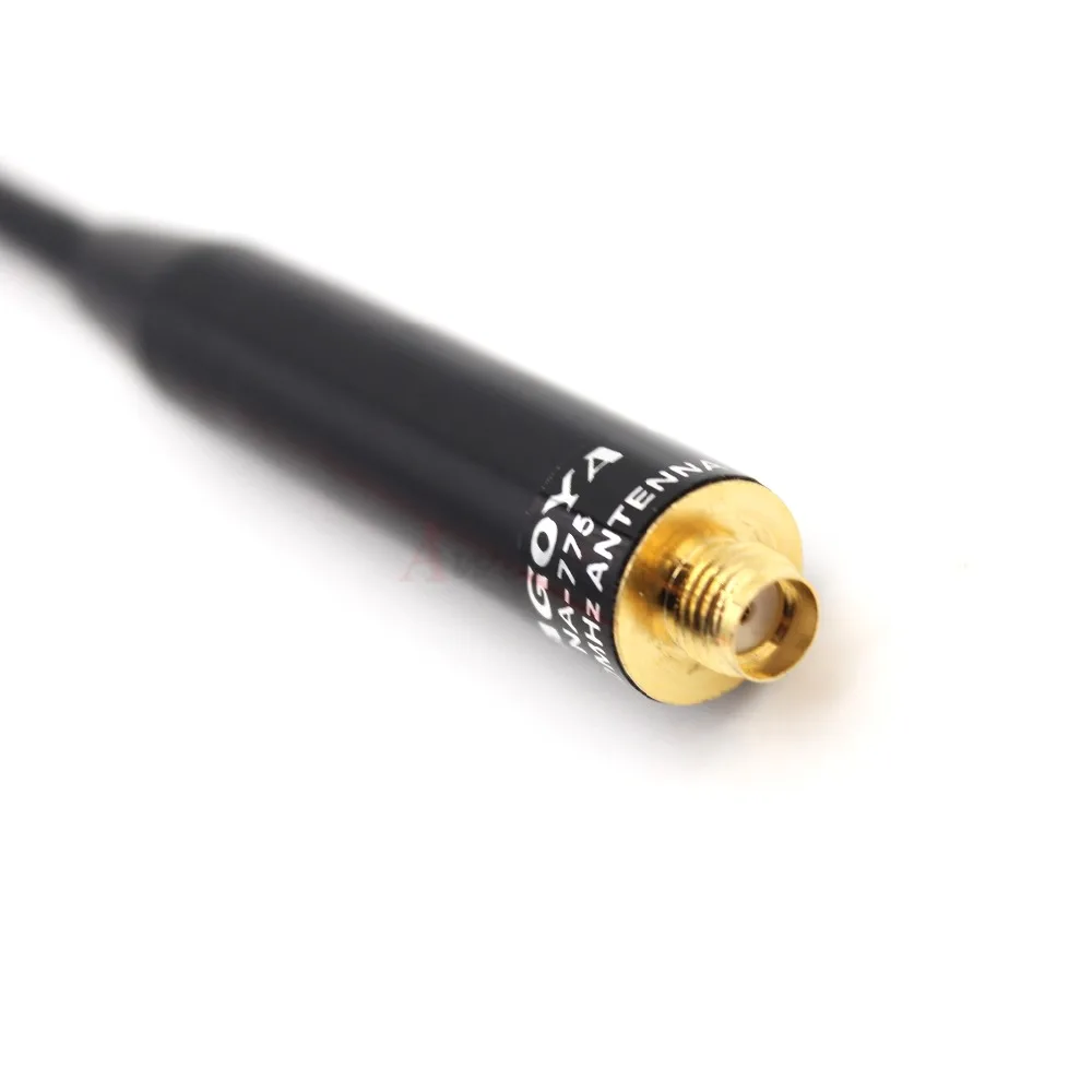 100% оригинал nagoo NA 775 144/430 МГц двухдиапазонная антенна для Kenwood BaoFeng SMA F UV 5R GT 3