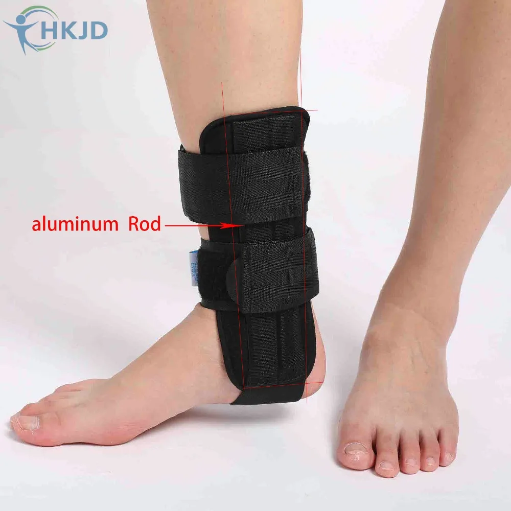 Черная опора для лодыжки HKJD алюминиевая острой травмы Опора s|brace support|support braceankle
