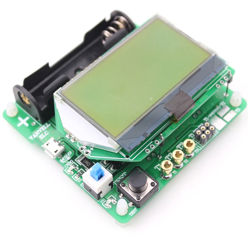 M328 версия ESR тестер метр Транзистор емкость индуктивности PNP MOS NPN JFET Бесплатная