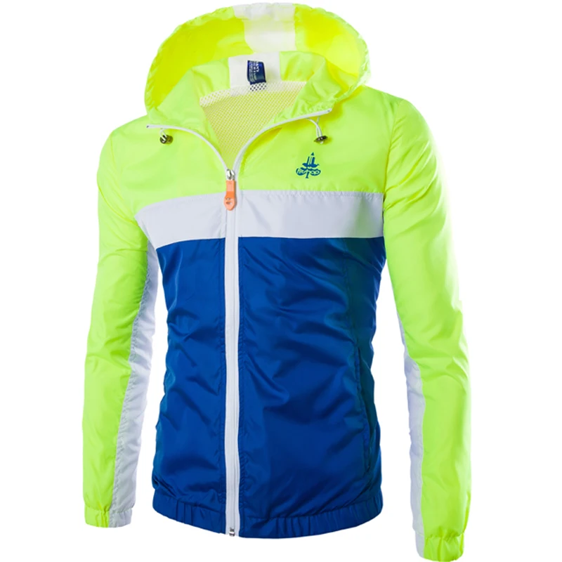 Куртки новый 2016 весна мода бомбардировщик мужчины уменьшают подходящую