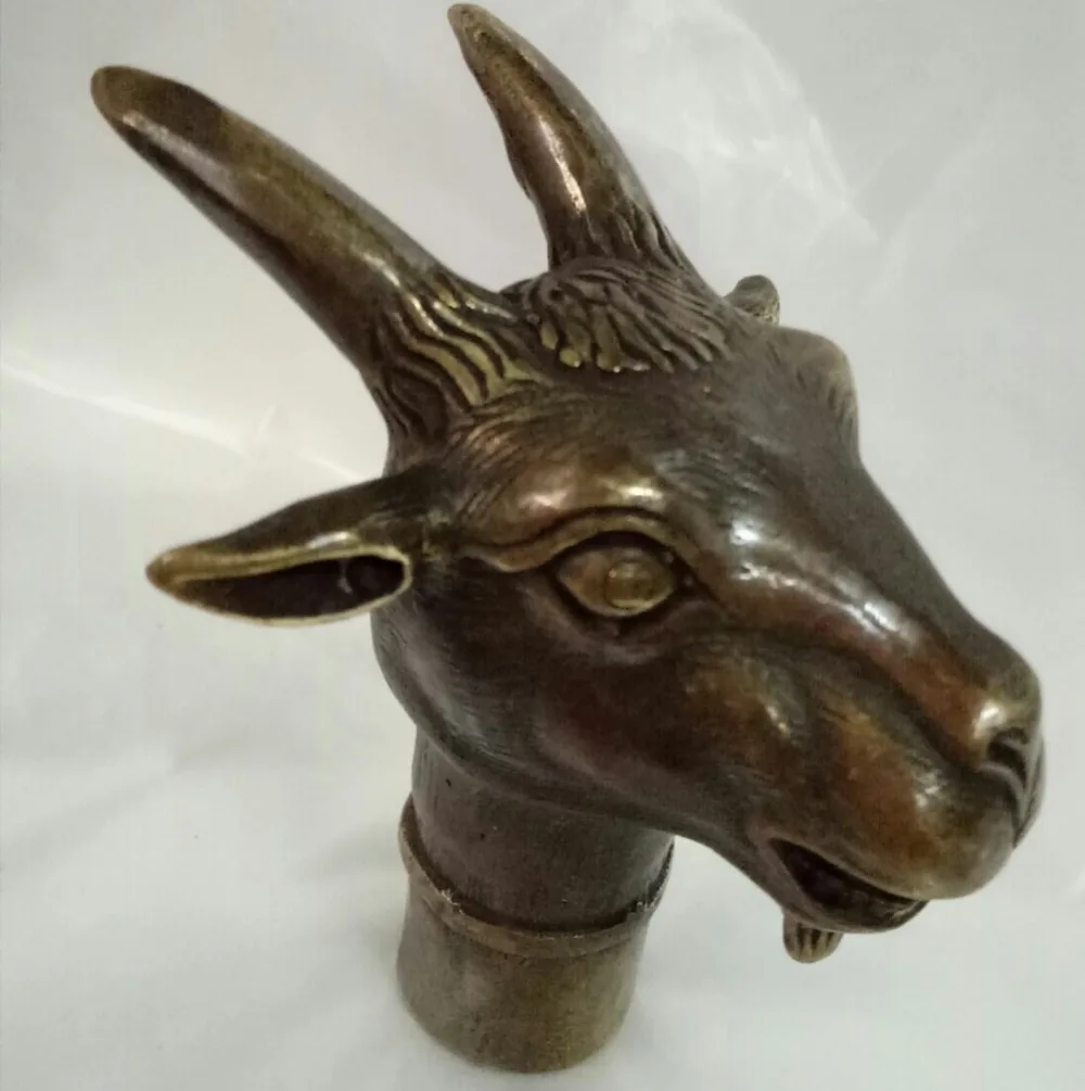 Китайская старинная бронзовая скульптура двенадцать знаков зодиака голова