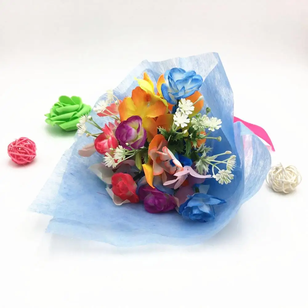 Happyxuan 5 шт. креативный букет ручной работы Цветы Дети DIY игрушки Наборы день отцов ремесла Начальная школа образование учителя подарок