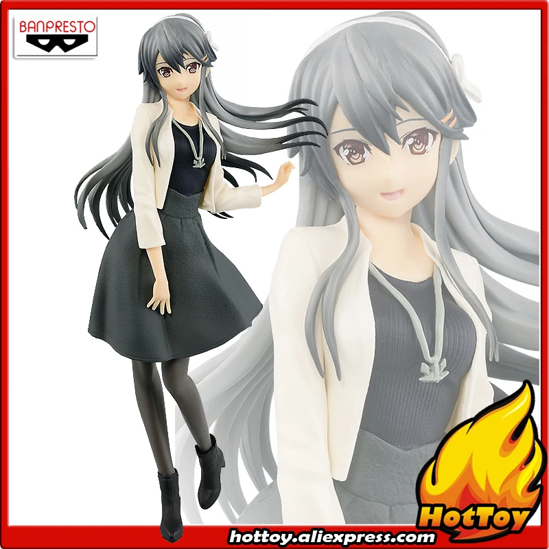 100% оригинальная коллекция Banpresto EXQ Figure режим покупок Haruna из Коллекции Kantai Kan Colle