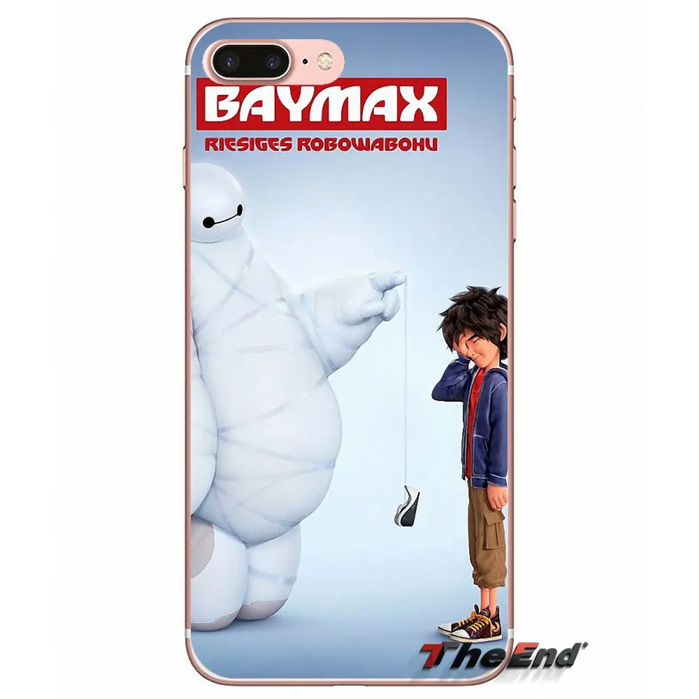 Японии аниме большой герой 6 Полет Baymax Чехол Для Сяо mi красный 4 3 S Pro 4i 4C 5 5S Max