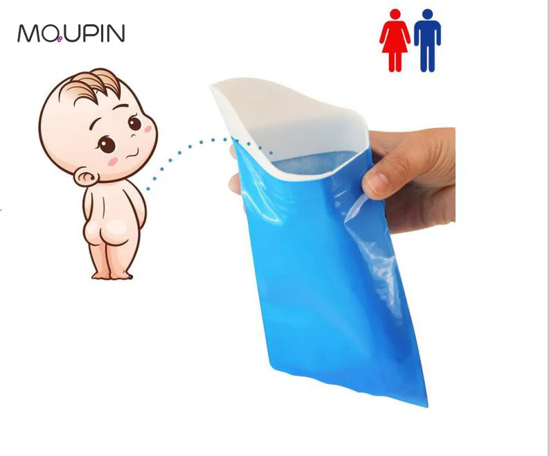 Одноразовые мешки для мочи MQUPIN 600 куб. См уличный дорожный аварийный туалет детей
