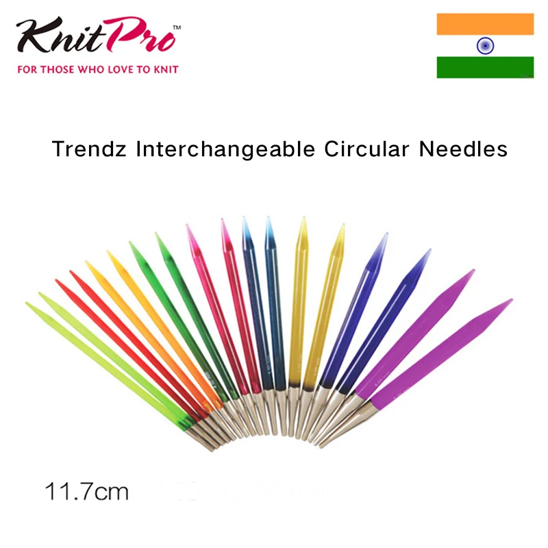 1 шт. круглая сменная игла|interchangeable needles|knitpro needles |