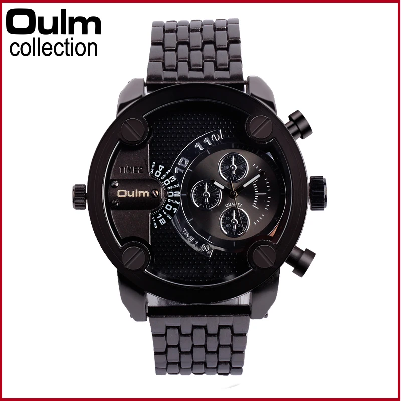Оригинальные часы OULM HT3130 большие циферблаты|watch ap|watch citizenwatch price |