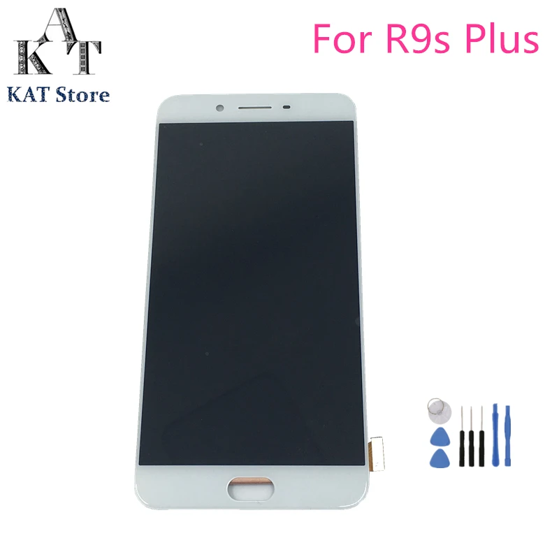 ЖК дисплей 6 0 дюйма с сенсорным экраном для Oppo R9s Plus дигитайзер в сборе без рамки