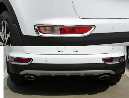 Хромированная задняя противотуманная фасветильник для Kia Sportage QL 2017 2018 отделка