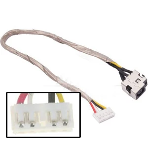 

Free shipping For HP DV7 DV7-1000 notebook power connector with a line power head