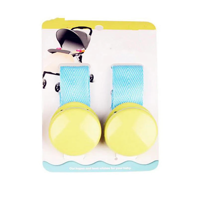 B Hot 2pcs/lot Delicate Baby Stroller Accessory Glossy Multicolour Anti Tipi Clip Blanket Clip for Baby Playpen Buggy Accessories - Цвет: B