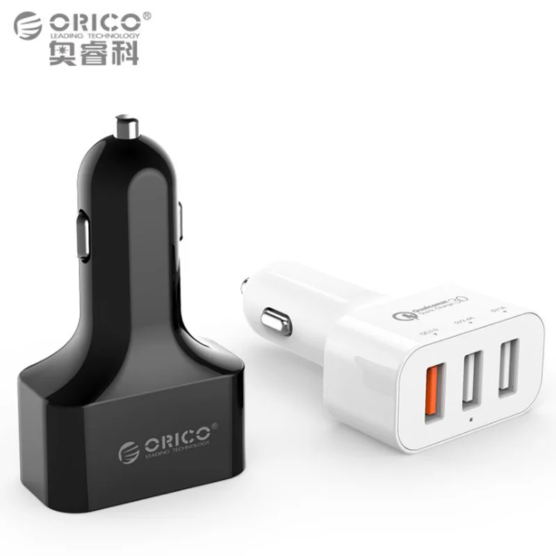 Автомобильное зарядное устройство быстрое прикуриватель 3 порта Usb разветвитель