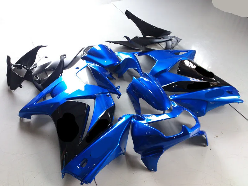 Литьевая форма обтекатель комплект для KAWASAKI Ninja ZX250R 08 09 10 11 12 ZX 250R EX250 2008 2012 черно