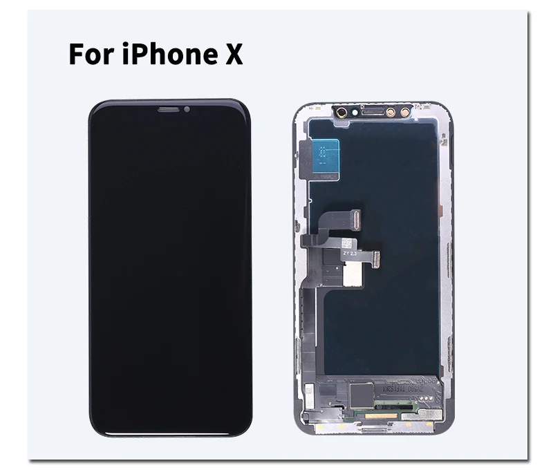 Класс для iPhone X S Max XR ЖК-дисплей для Tianma AMOLED OEM сенсорный экран с дигитайзером запасные части для сборки черный
