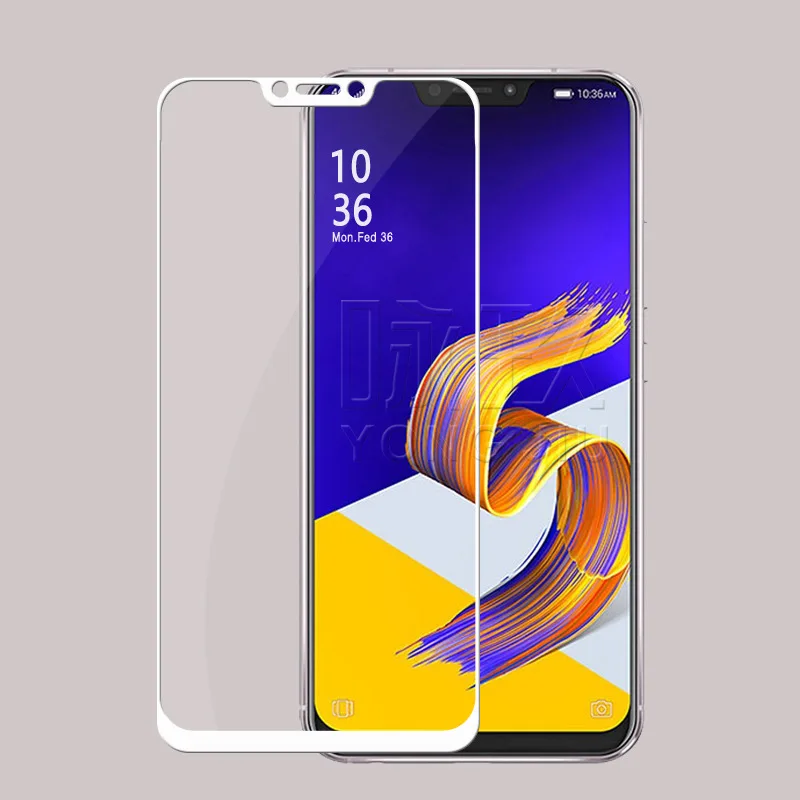 Полное стекло Для ZenFone 5 ZE620KL закаленное для Asus 5z ZS620KL/Zenfone 2018 ASUS_X00QD защита экрана |