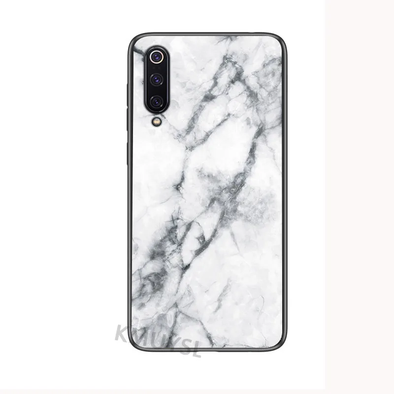 Мрамор закаленное Стекло чехол для Xiaomi mi 9 SE Honor 8 Lite mi A2 A1 5X 6X redmi 6 Pro 5 Plus 4 4X 6A Note 8 7 Pro redmi K20 Pro крышка - Цвет: 6