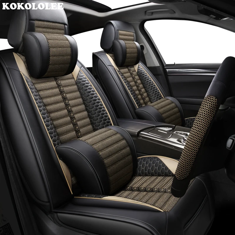 Автомобильные чехлы KOKOLOLEE для Mercedes Benz все модели A160 180 B200 c200 c300 E класс GLA GLE S500 GLK