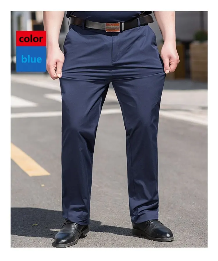 Мужские брюки, стрейчевые, эластичные, 9XL, 10XL, свободные, большие размеры, Большая распродажа, 7XL, 8XL, мужские классические, хаки, повседневные, офисные штаны, 44, 46, 48