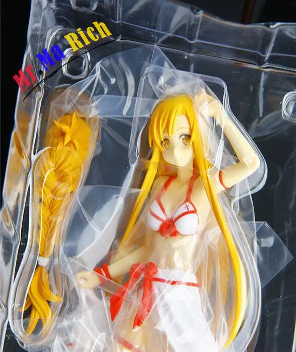 16cm Sword Art Online Ii Asuna Sexy Girl Action Figure Pvc New Collection Figures Toys For Christmas Gift | Игрушки и хобби
