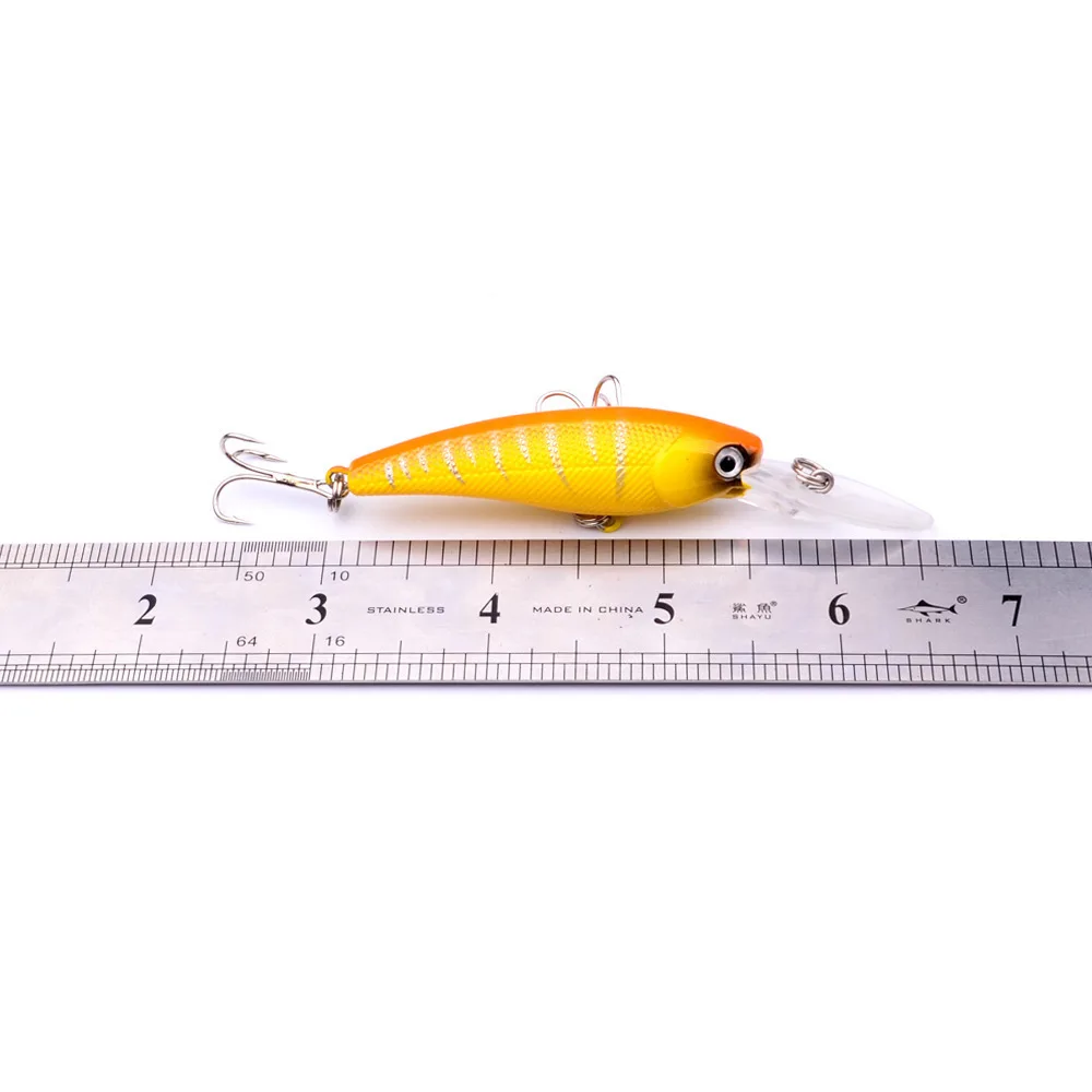 Pro 9 см 8 3g ловля рыбы на блесну блесны Пластик блесна жесткая приманка Лодка Bait с
