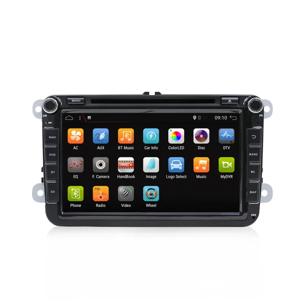 8 &quot2 Din Android 1 автомобиль радио аудио GPS навигации для Volkswagen VW Passat Polo Гольф 5 6