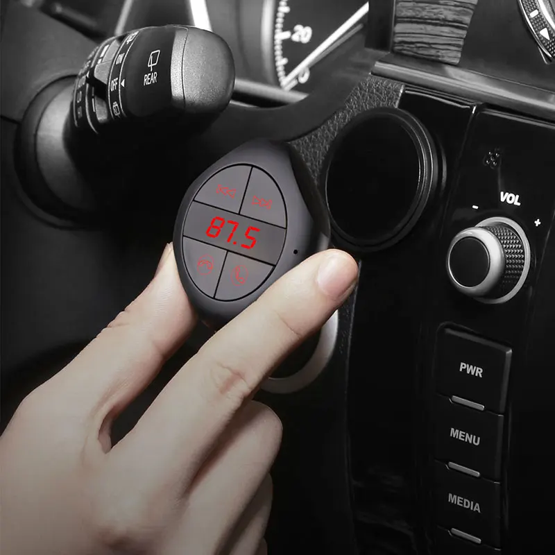 6 в 1 автомобильный беспроводной fm-передатчик двойной USB Bluetooth комплект MP3 плеер
