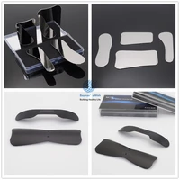 dental oral photographic black background board and 4pcs 4pcs stainless steel mirror set