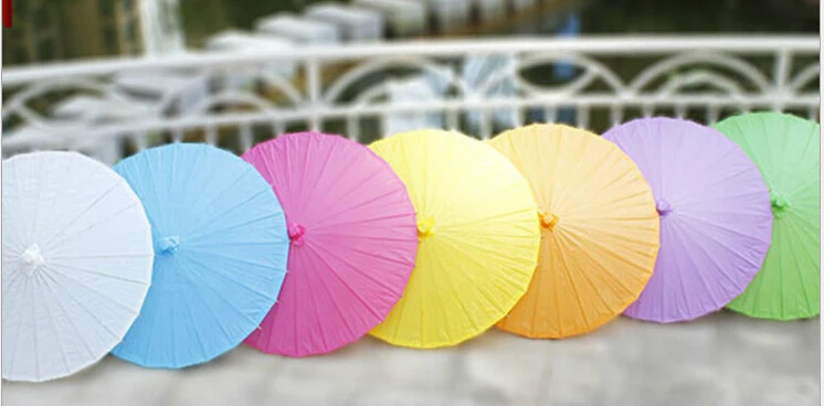 Свадебные зонты бумажный зонтик от солнца аксессуары ручной работы 33