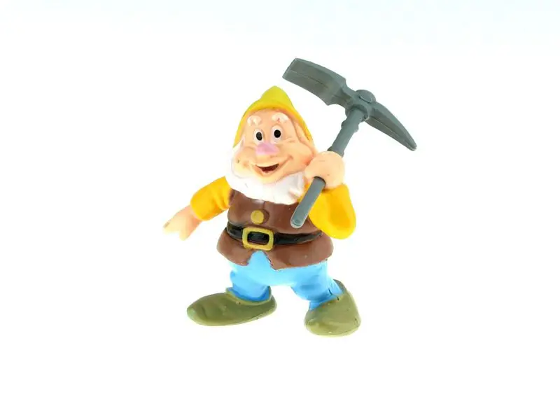 Disney Игрушечные лошадки 8 шт./компл. 6-10 см Белоснежка и семь гномов фигурку модель принцесса ПВХ Куклы игрушечные лошадки для детских подарков