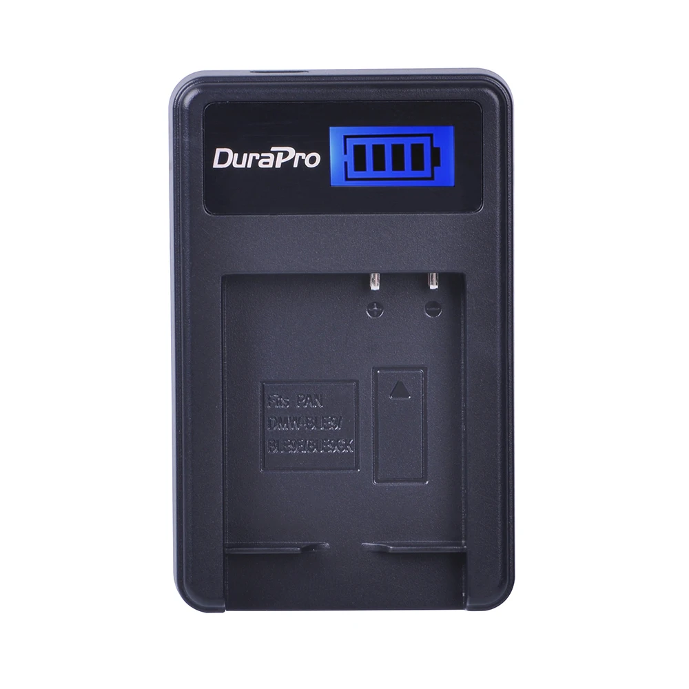 Аккумулятор для камеры 2 DuraPro DMW-BLG10 BLG10E BLG10 + зарядное устройство USB с ЖК-дисплеем