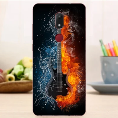 BQ 5700L Space X мягкий силиконовый резиновый чехол для BQ5700L цветочный узор высшего