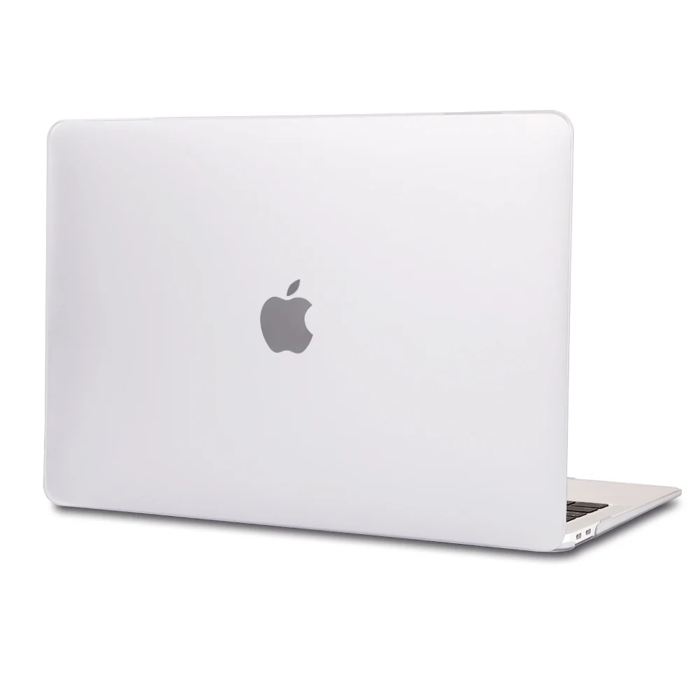 White Жесткий пластиковый Чехол Redlai для MacBook Air 13 A1932 Pro retina 13 15 16 дюймов Сенсорная панель A2141 чехол для клавиатуры+ Защитная пленка для экрана - Цвет: White