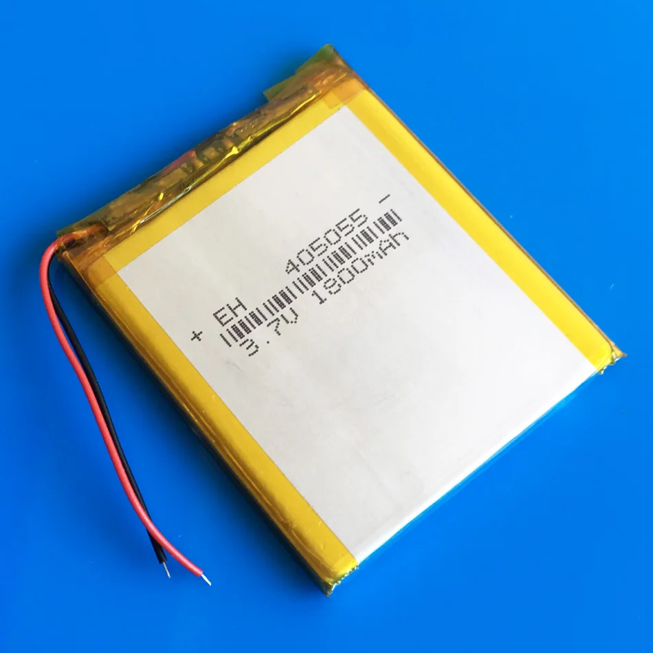 405055 3 7 V 1800mAh литий полимерные литиевые аккумуляторные батареи для MP3 power bank Tablet PC