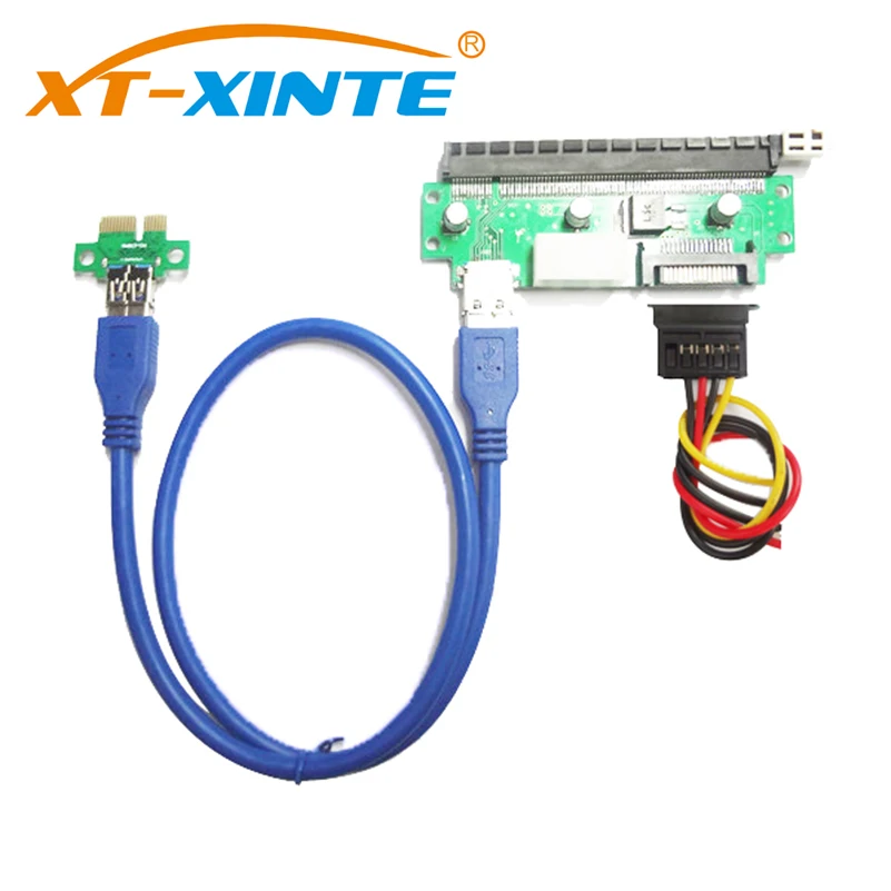 Адаптер удлинитель для майнинга USB 3 0|pcie usb3.0|x1 to x16pci-e x1 |