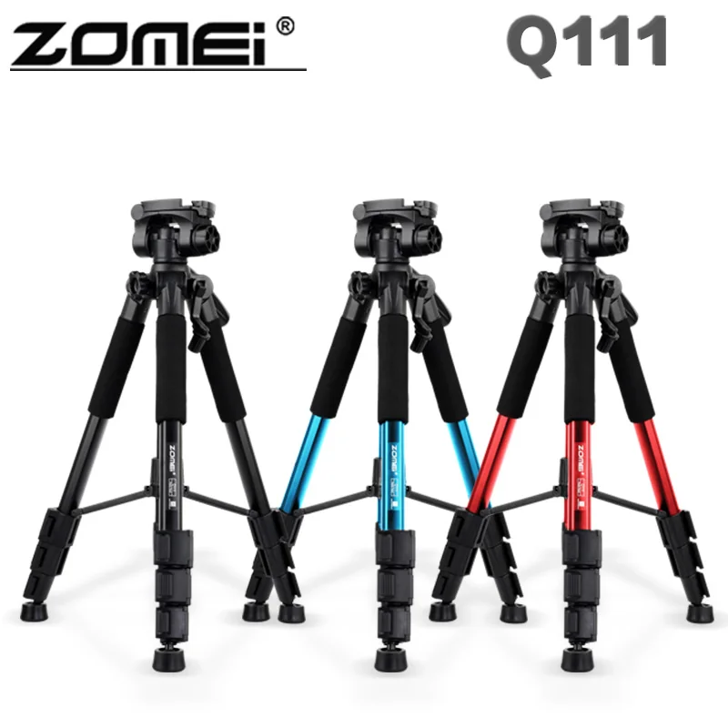 Новый профессиональный алюминиевый штатив Zomei Q111 аксессуары для камеры