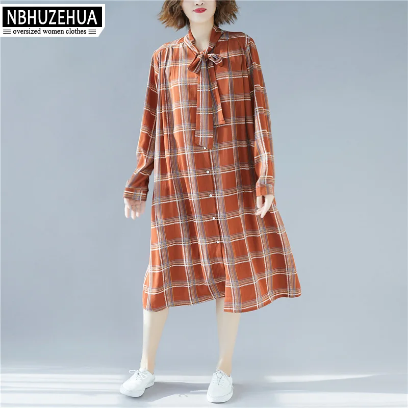 NBHUZEHUA Женские топы и блузки 2019 милые длинные рубашки с бантом на шее для женщин