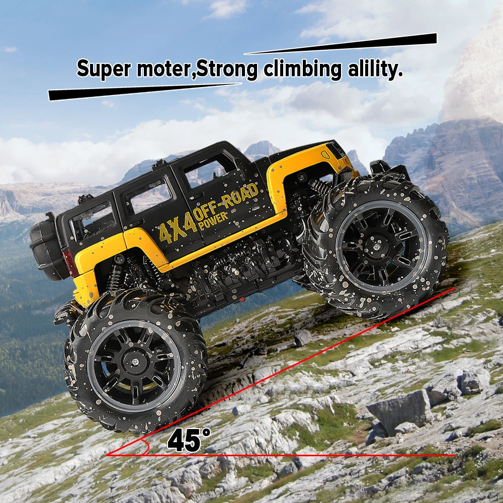 RC автомобиль 2 4G масштаб Рок Гусеничный пульт дистанционного управления