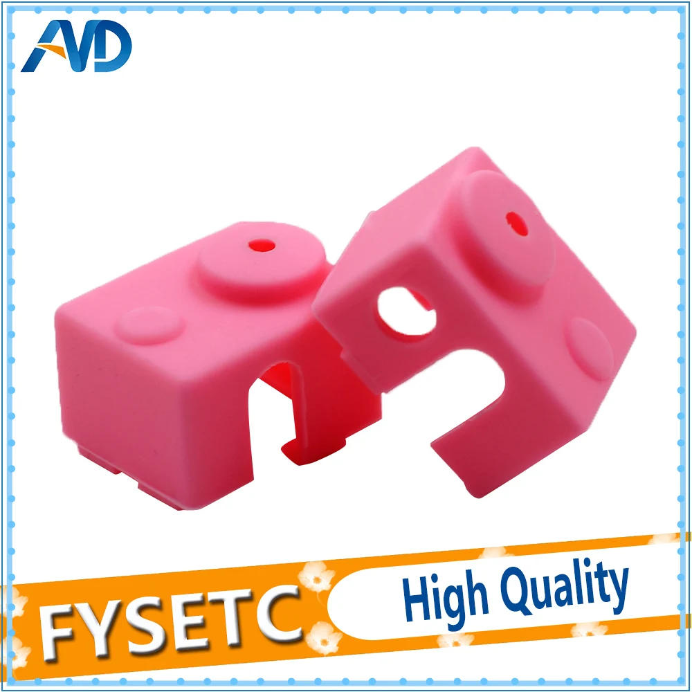 3pcs/lot V6 Silicone Sock 3D Printer Support PT100 Original /non-Official J-head 1.75/3.0mm Heated Block Extruder | Компьютеры и офис
