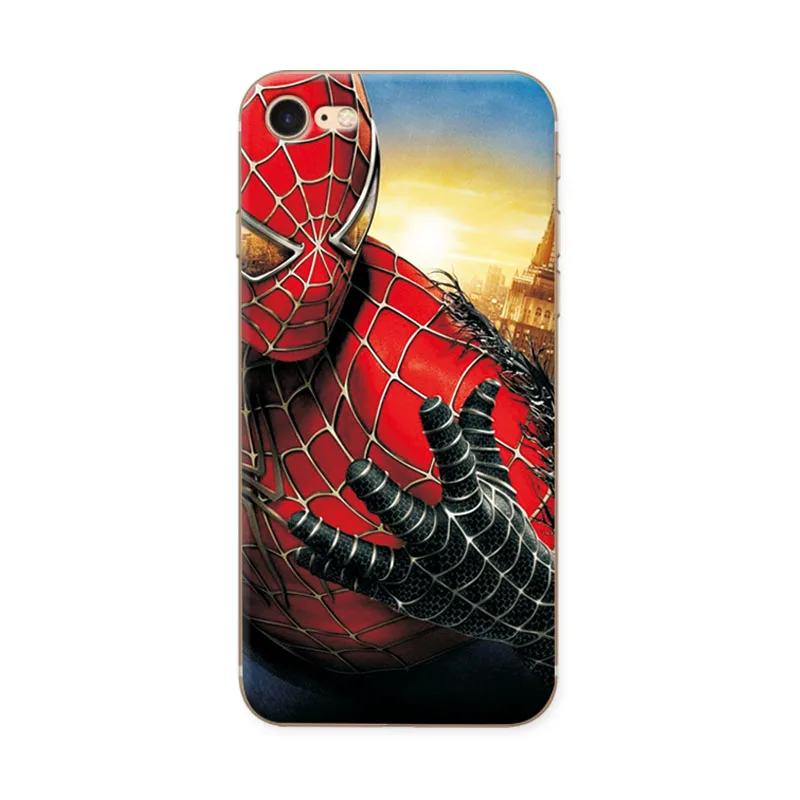 Очаровательный чехол для телефона Marvel Hero Captain America IPhone 7 из мягкого ТПУ с