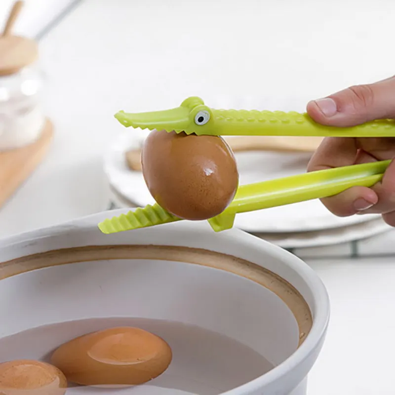 Silicone Kitchen Tongs BBQ Tong tools Cooking Salad Serving Animal Cute Handle Food Grade Clip Clamp Accessories | Дом и сад