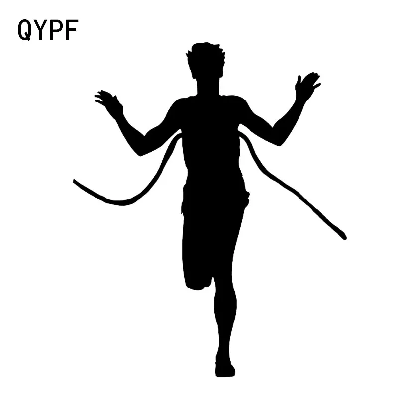 QYPF 11 7*14 3 см интересные бегуны декор для автомобильного стайлинга