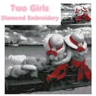 Алмазная вышивка сделай сам для девочек 5D, Алмазная мозаика, живопись, современный пейзаж, вышивка крестиком стразы, живопись, ручка для вышивки, инструменты