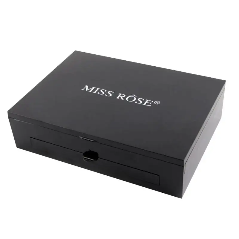 MISS ROSE Piano shape Pro Тени для век Палитра мода женский косметический чехол Полный Pro Макияж Палитра консилер румяна