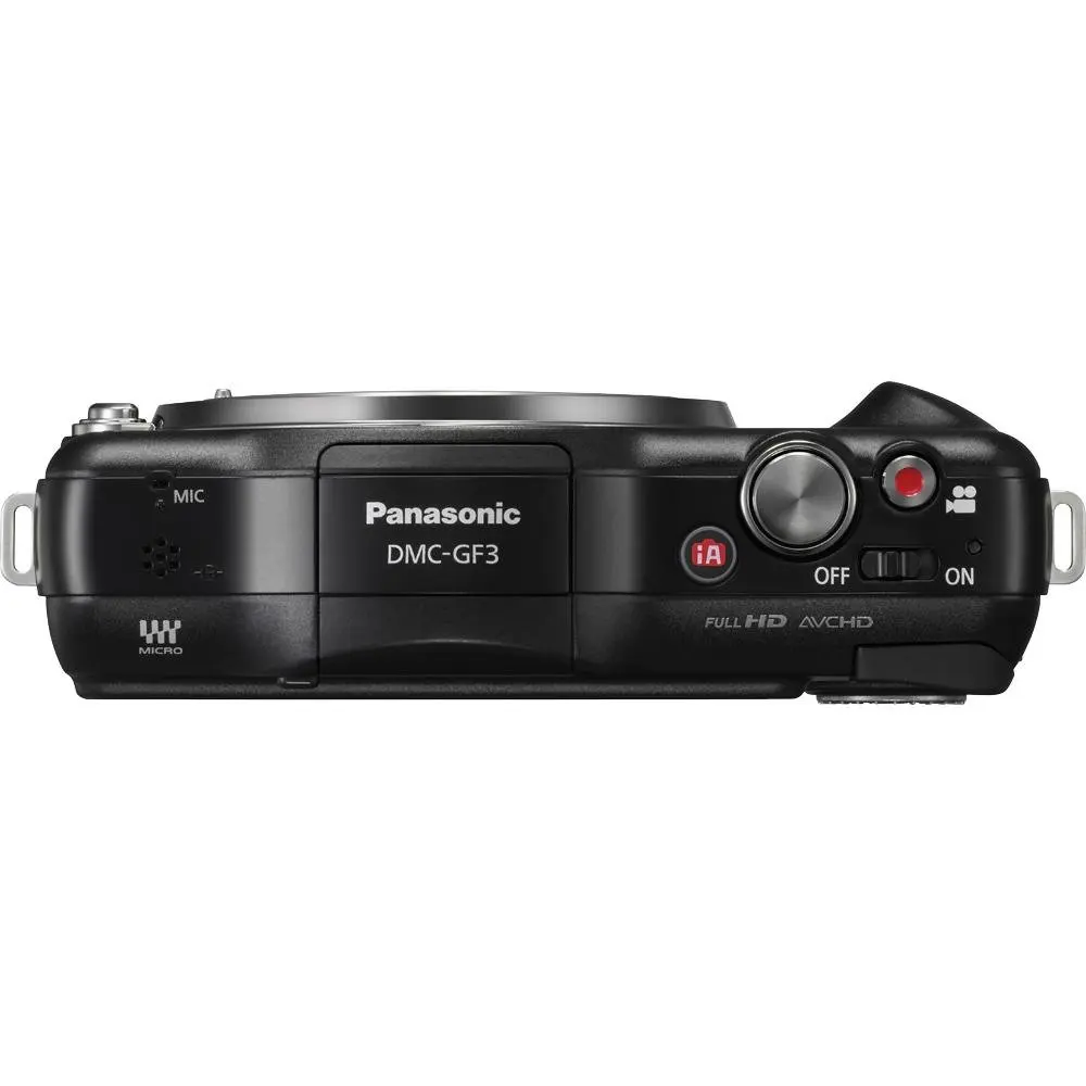 Используется Panasonic Lumix DMC-GF3 12 МП Micro 4/3 беззеркальных цифровой Камера с 3-дюймовый