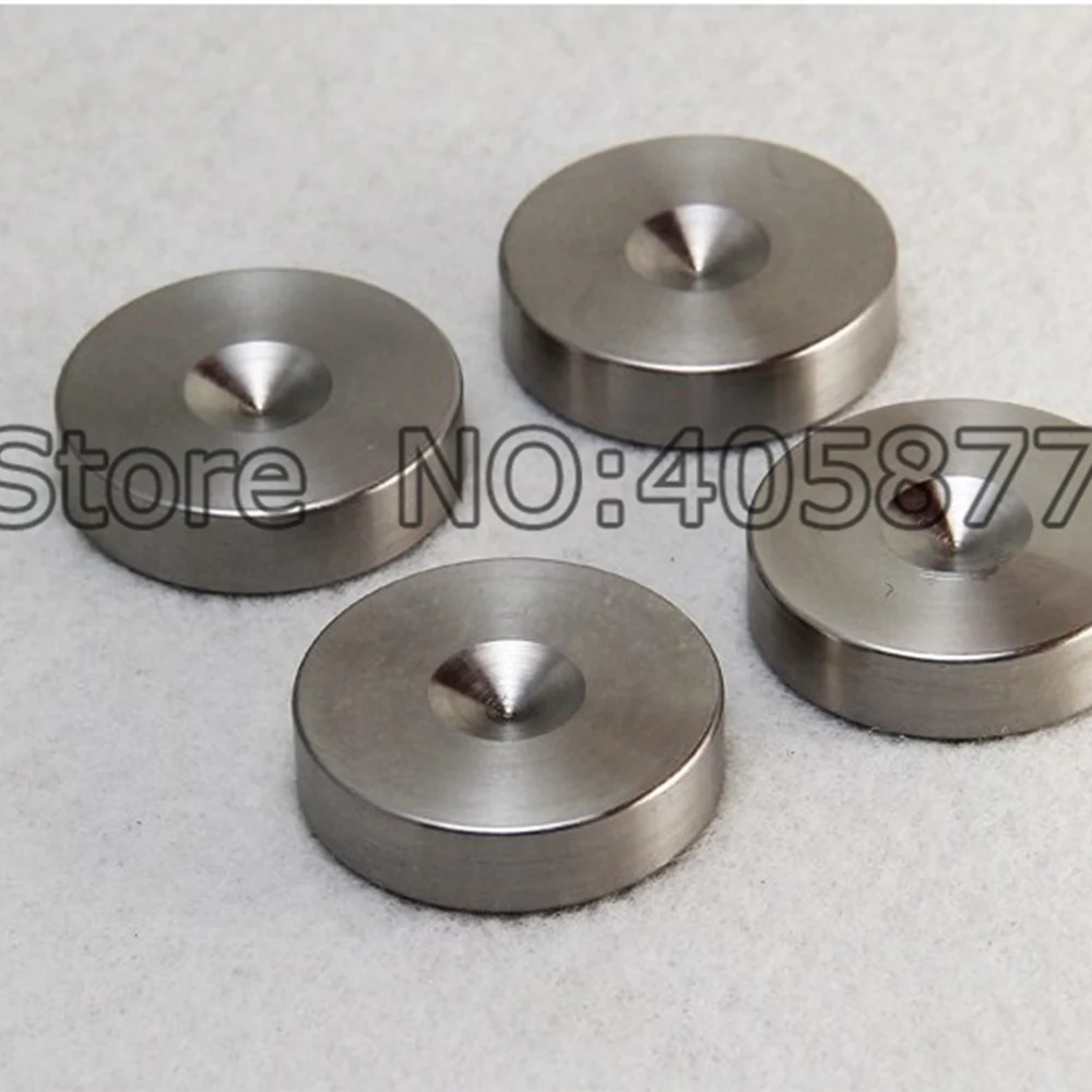 

Stainless steel shock spikes bookshelf speaker box decoder shock pre-amp tube