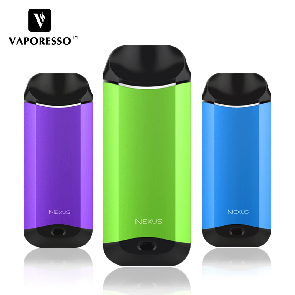 Оригинальный Vaporesso Nexus AIO Starter Vape комплект с 650 мАч батарея Встроенный 2 мл бак и 1.0ohm